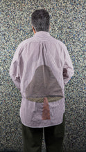 Load image into Gallery viewer, HI-LO SHROOM Shirt - BURGundy stripey
