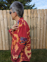 Load image into Gallery viewer, FLAMEO Funk’d Up Flannel sz L
